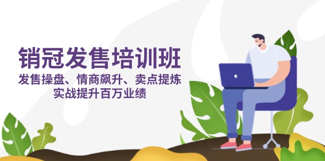 (14203期)销冠 发售培训班:发售 操盘+情商 飙升+卖点 提炼,实战提升百万业绩-轻创终点站